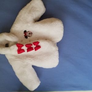 Disney baby white coat 0-6 mos